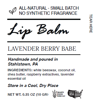 Lavender Berry Babe Lip Balm