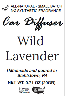 Glass & Wood Car Diffuser