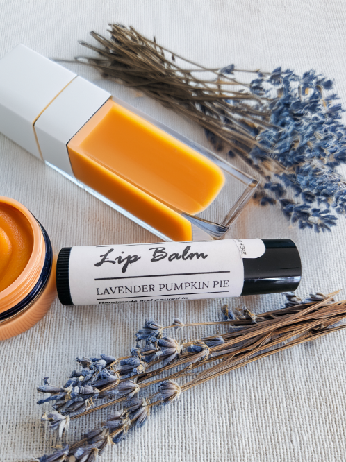 Lavender Pumpkin Pie Lip Balm