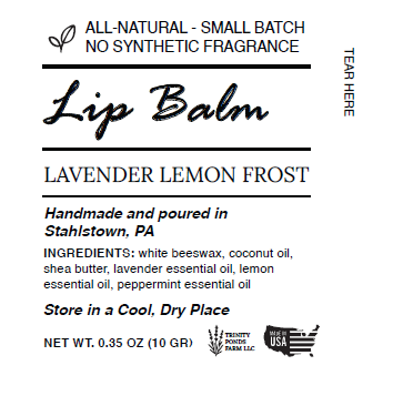 Lavender Lemon Frost Lip Balm