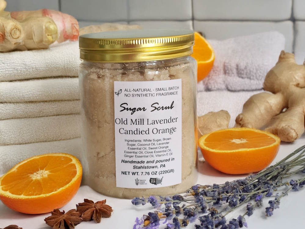 Old Mill Lavender Candied Orange Sugar Scrub