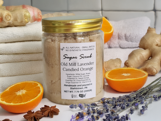 Old Mill Lavender Candied Orange Sugar Scrub