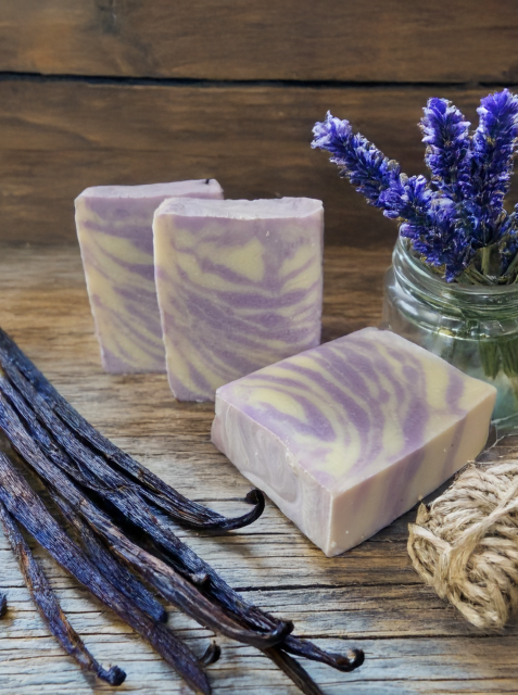 Lavender Vanilla Soap | Calming Handmade Tallow Soap