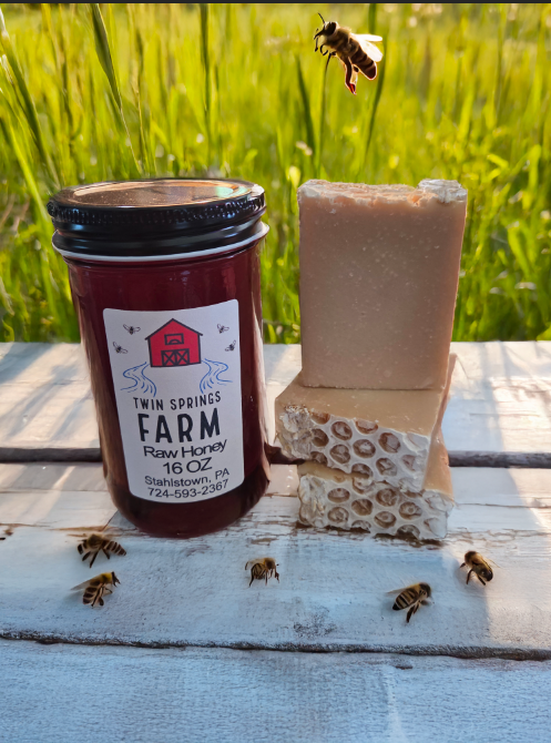 Twin Springs Farm Honey & Trinity Ponds Farm Oat, Milk & Honey tallow soap