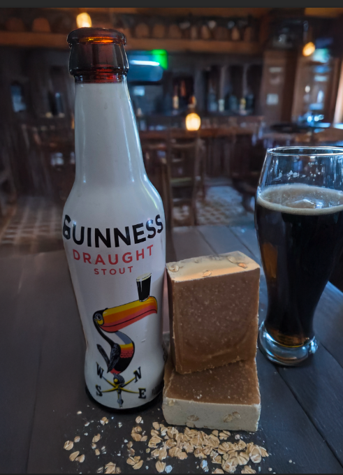 Old Irish Stout Soap | Handmade Beer Soap with Oats