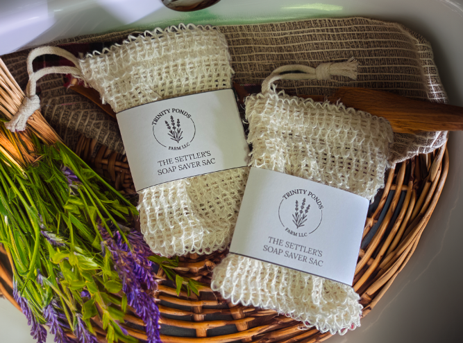 Settler Saver Sacs | Sisal Exfoliating Soap Bag