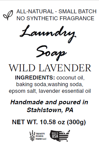 Wild Lavender Laundry Soap