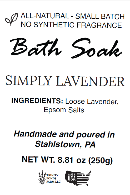 Lavender Bath Soak