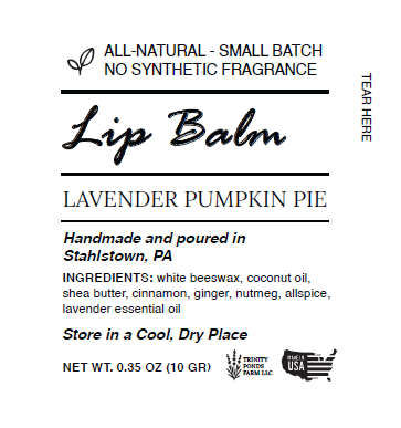 Lavender Pumpkin Pie Lip Balm