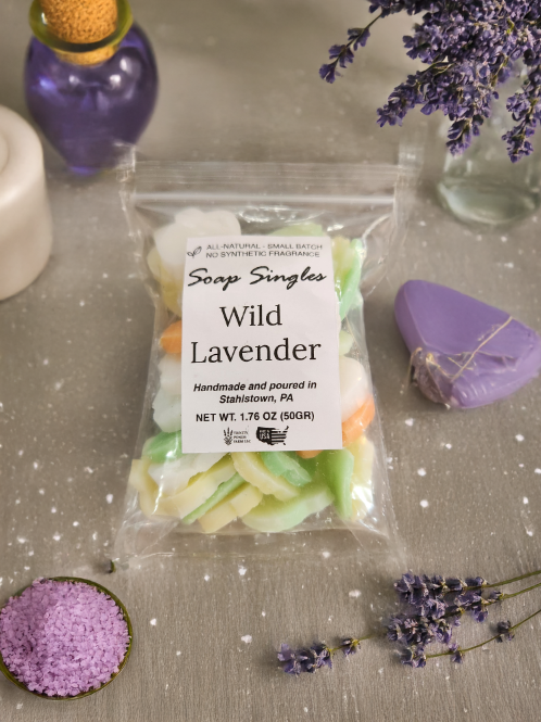 Single Serve Wild Lavender Soap - Pumpkins