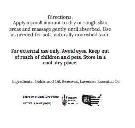 Goldenrod & Lavender Salve