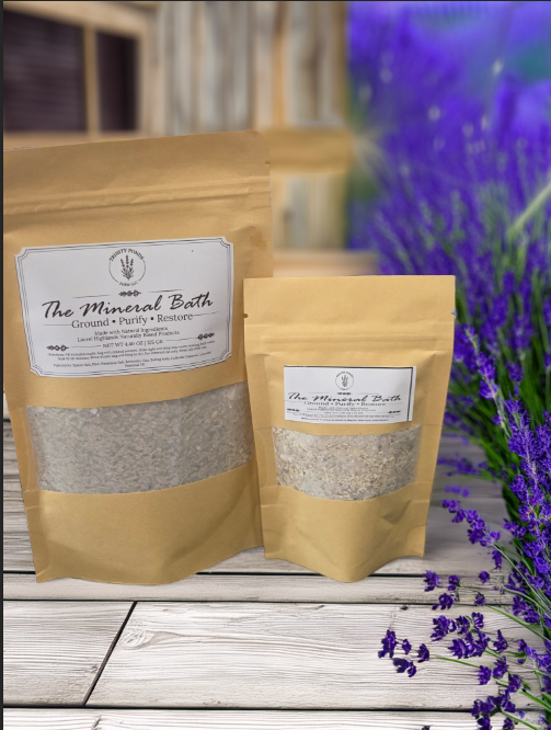 The Mineral Bath | Epsom, Bentonite Clay & Himalayan Salt Bath Soak