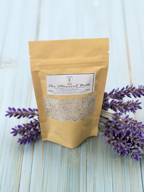 The Mineral Bath | Epsom, Bentonite Clay & Himalayan Salt Bath Soak